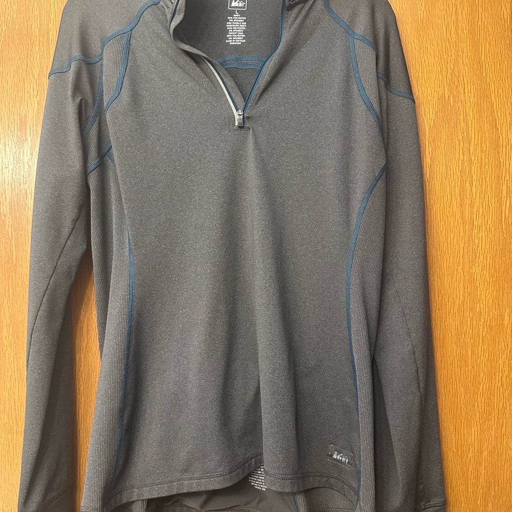 REI Co-op Women’s Long Sleeve Quarter-Zip Pullover